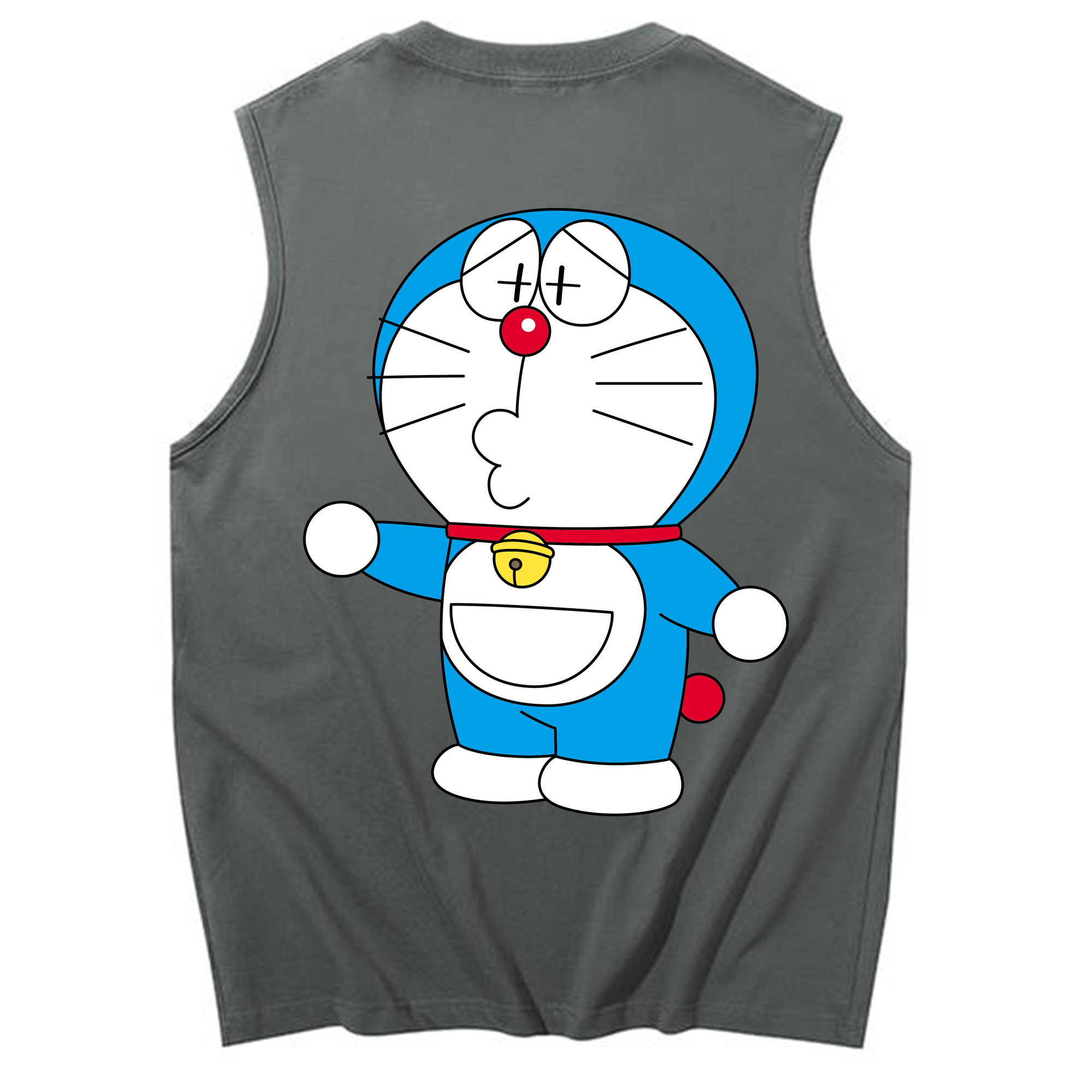 （画像用） ドラえもん Doraemon コットン100％タンクトップ（背面プリント）